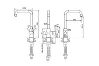 Смеситель для кухни Paulmark Logas Бронза арт-Lo213021-BR — фото 3, Смесители для кухни