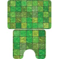 Комплект ковриков Veragio Carpet 68x45 с рисунком Flora арт-VR.CPT-7200.11 — фото 1, Коврики для ванной комнаты