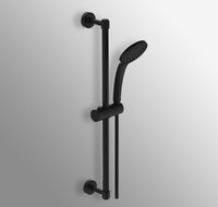 Душевой гарнитур Ideal Standard Ideal Rain Soft Черный матовый арт-BD142XG — фото 2, Душевые гарнитуры на штанге