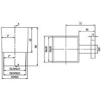 Стакан для зубных щеток Villeroy&Boch Elements-Striking Хром арт-TVA15201900061 — фото 3, Стаканы для зубных щеток