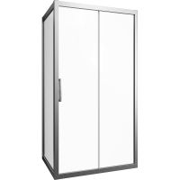 Душевой уголок STWORKI Эстерсунд 110x90 3GW023TTKK000 профиль Хром матовый стекло прозрачное арт-409138 — фото 1, Прямоугольные душевые уголки