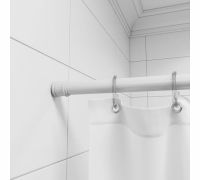 Карниз для ванны Milardo Белый арт-010A200M14 — фото 3, Карнизы для ванной