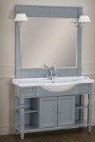 Зеркало Migliore Kantri 120 Антрацит арт-26747 — фото 2, Зеркала в ванную комнату