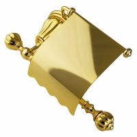 Держатель туалетной бумаги Migliore Olivia с крышкой Золото арт-26176 — фото 2, Держатели туалетной бумаги