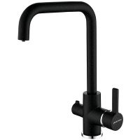 Товар: Смеситель для кухни Paulmark Logas Черный арт-Lo213021-308 - фото 1 Смеситель для кухни Paulmark Logas Черный арт-Lo213021-308 — фото 1, Смесители для кухни