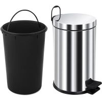 Товар: Ведро для мусора Berges Хром арт-121008 - фото 3 Ведро для мусора Berges Хром арт-121008 — фото 3, Мусорные ведра