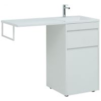 Тумба под раковину Aquanet Токио 120 Белая арт-239290 — фото 1, Тумбы под раковину