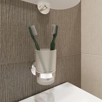 Товар: Стакан для зубных щеток Iddis Sena Хром арт-SENSSG1i45 - фото 2 Стакан для зубных щеток Iddis Sena Хром арт-SENSSG1i45 — фото 2, Стаканы для зубных щеток