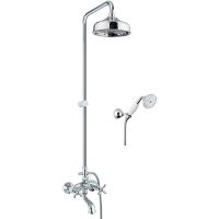 Душевая система Webert Armony Хром арт-AM721208015 — фото 1, Душевые стойки