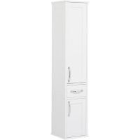 Шкаф пенал Aquanet Денвер 36 R подвесной Белый арт-199214 — фото 1, Пеналы для ванной комнаты