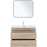 Тумба под раковину Aquanet Нота New 90 подвесная Дуб светлый арт-334199 — фото 7, Тумбы под раковину