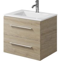 Тумба под раковину Creto Ares 60 подвесная Davos арт-10-1161D — фото 3, Тумбы под раковину