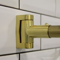 Карниз для ванны Radomir Vannesa Альтея 125x125 Золото арт-1-12-3-0-0-219 — фото 2, Карнизы для ванной