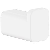 Крючок Hansgrohe AddStoris Белый матовый арт-41742700 — фото 1, Крючки для полотенец