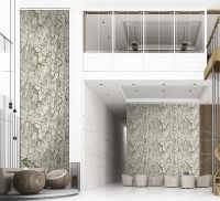 Обои Emiliana Parati Carrara 3 Винил на флизелине (1,06*10,05) Белый/Серебряный, Мрамор арт-84607 — фото 3, Обои для стен