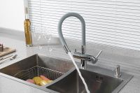 Товар: Смеситель для кухни Gappo Хром Серый арт-G4398-30 - фото 3 Смеситель для кухни Gappo Хром Серый арт-G4398-30 — фото 3, Смесители для кухни