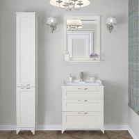 Товар: Тумба под раковину Aquaton Леон 65 Н Дуб белый арт-1A194601LBPS0 - фото 5 Тумба под раковину Aquaton Леон 65 Н Дуб белый арт-1A194601LBPS0 — фото 5, Тумбы под раковину