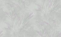 Обои Accento Reeds Винил на флизелине (1,06*10,05) Серый/Сиреневый, Листья арт-285037 — фото 2, Обои для стен