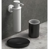 Дозатор для жидкого мыла Colombo Design Plus Белый матовый арт-W4981.BM — фото 2, Дозаторы