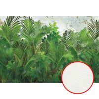 Фреска Ortograf Oasis 32775 Фактура флок FLK Флизелин (4*2,7) Зеленый/Серый, Листья арт-32775 (флок FLK) — фото 1, Фрески