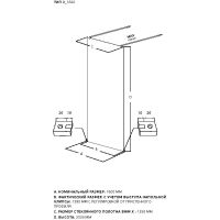 Душевая перегородка Allen Brau Infinity 2 160 профиль Черный браш стекло тонированное арт-3.21058.BBA.T — фото 8, Душевые перегородки