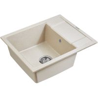 Товар: Кухонная мойка Paulmark Flugen 50-600 Бежевая арт-PM216050-BE - фото 2 Кухонная мойка Paulmark Flugen 50-600 Бежевая арт-PM216050-BE — фото 2, Кухонные мойки