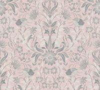Обои AS Creation Maison Charme Винил на флизелине (0,53*10,05) Розовый/Серый/Белый, Птицы/Цветы арт-39075-2 — фото 1, Обои для стен