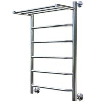 Водяной полотенцесушитель Тругор Браво 1 П НП 80x60 с полкой Хром арт-Браво1/нп8060П — фото 1, Водяные полотенцесушители