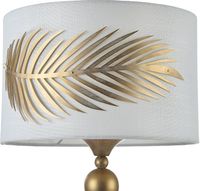 Настольная лампа Maytoni House Farn Белая Золото арт-H428-TL-01-WG — фото 2, Настольные лампы