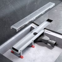 Душевой лоток AM.PM MasterFlow 60 с решеткой Хром матовый Cut Gradient арт-W01SC-P11-060-01SB — фото 10, Душевые лотки