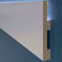 Молдинг Evrowood M06 LED 2000x80x18 мм арт-Молдинг M06 LED — фото 1, Молдинги