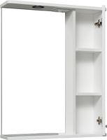 Зеркало со шкафом Runo Авила 60 R с подсветкой Белое арт-00000001047 — фото 2, Зеркальные шкафы в ванную