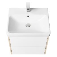 Товар: Тумба под раковину Aquaton Сканди 55 подвесная Белый Дуб верона арт-1A251701SDB20 - фото 2 Тумба под раковину Aquaton Сканди 55 подвесная Белый Дуб верона арт-1A251701SDB20 — фото 2, Тумбы под раковину