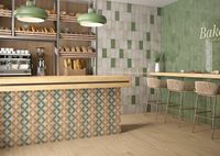 Керамическая плитка Cifre Atmosphere Decor More Olive настенная 12.5x25 см арт-CFR000035 — фото 2, Керамическая плитка