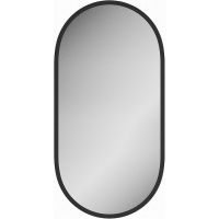 Зеркало Maretti Project Black 50 Черное арт-PB50100V71 — фото 1, Зеркала в ванную комнату