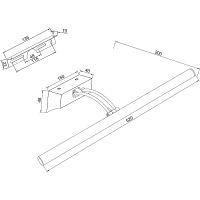 Товар: Подсветка для зеркал и картин Maytoni Mirror Fino Хром арт-MIR003WL-L12CH - фото 5 Подсветка для зеркал и картин Maytoni Mirror Fino Хром арт-MIR003WL-L12CH — фото 5, Подсветки