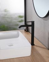 Смеситель для раковины Abber Wasser Kreis Черный матовый арт-AF8111B — фото 2, Смесители для раковины