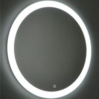 Зеркало Creto Alpina 77 с подсветкой с сенсорным выключателем арт-13-D770 — фото 2, Зеркала в ванную комнату