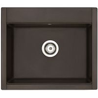 Кухонная мойка Aquaton Делия 60 Кофе арт-1A715232LD280 — фото 1, Кухонные мойки