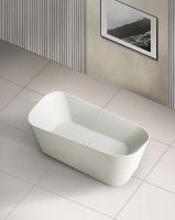 Ванна из искусственного камня Abber Stein 170x75 без гидромассажа арт-AS9609 — фото 2, Ванны из искусственного камня