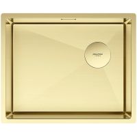 Кухонная мойка Paulmark Next-Skew 54 Uni Светлое золото арт-PM885444-LG — фото 1, Кухонные мойки