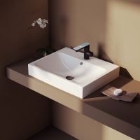 Раковина Berges Strati 60 Белая глянцевая арт-182006 — фото 3, Раковины встраиваемые сверху