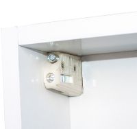 Зеркальный шкаф Style Line Каре 55 L с подсветкой Белый арт-СС-00002373 — фото 7, Зеркальные шкафы в ванную