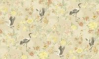 Обои Yien Feerie Винил на флизелине (1,06*10) Бежевый/Разноцветный, Птицы/Цветы арт-3501-2 — фото 2, Обои для стен