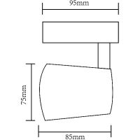 Товар: Трековый светильник Artelamp Atillo Черный арт-A2315PL-1BK - фото 4 Трековый светильник Artelamp Atillo Черный арт-A2315PL-1BK — фото 4, Трековые светильники