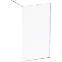 Душевая перегородка AM.PM Func 110 профиль Хром матовый стекло прозрачное арт-W84WI-110-F1-MTE — фото 2, Душевые перегородки