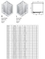 Душевой уголок New Trendy New Soleo Chrome 90x80 профиль Хром стекло прозрачное арт-K-0716 — фото 8, Прямоугольные душевые уголки