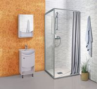 Зеркальный шкаф Onika Селена 45.00 R Бодега светлый арт-204505 — фото 2, Зеркальные шкафы в ванную