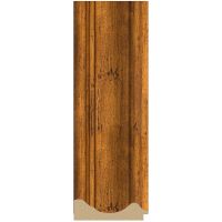 Зеркало Evoform Definite 142х82 в багетной раме - Травленая бронза 99 мм арт-BY 3317 — фото 2, Зеркала в ванную комнату