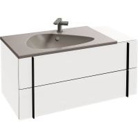 Товар: Тумба под раковину Jacob Delafon Nouvelle Vague 100 подвесная Белая глянцевая арт-EB3031-G1C - фото 2 Тумба под раковину Jacob Delafon Nouvelle Vague 100 подвесная Белая глянцевая арт-EB3031-G1C — фото 2, Тумбы под раковину